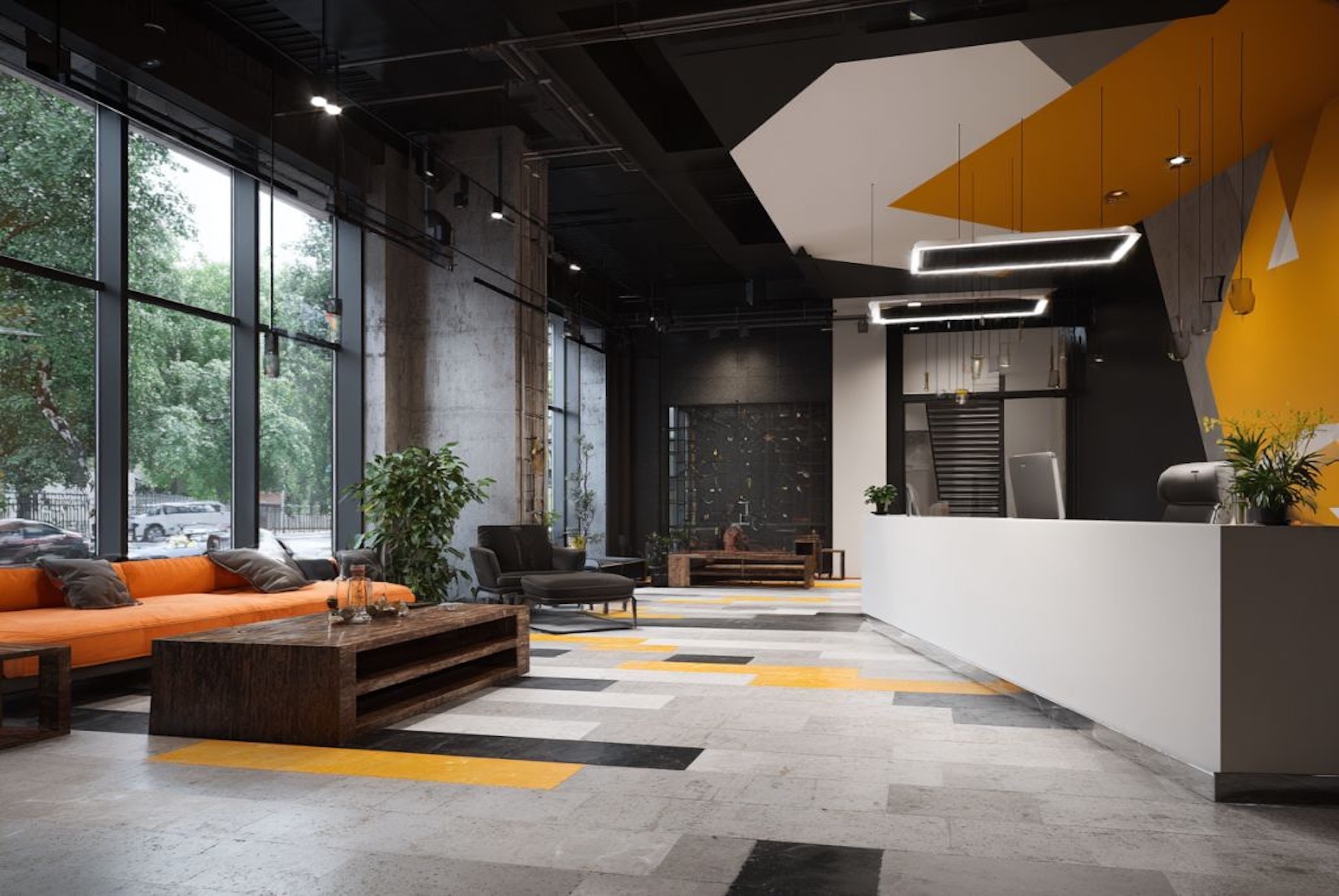 Finished commercial renovation in Maspalomas with modern design and professional layout